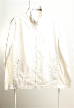 Vintage Givenchy Light Sporty Jacket Logo White