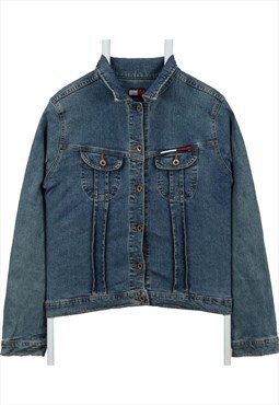Vintage 90's Tommy Jeans Denim Jacket Button Up