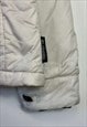 WHITE COLUMBIA PUFFER JACKET WOMENS LARGE