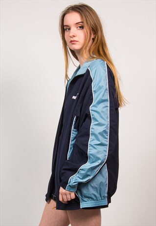 PUMA VINTAGE 90'S BLUE TRACKSUIT JACKET