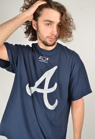 retro atlanta braves shirt