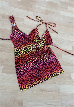 Lava leopard dress set