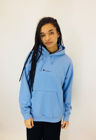 VINTAGE CHAMPION EMBROIDERED HOODIE