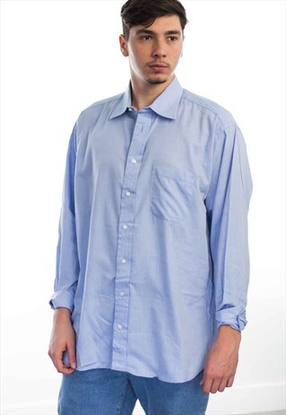 VINTAGE BURBERRY LOGO SHIRT 90S X 8.9