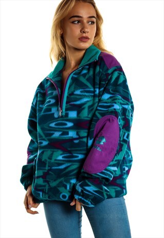 VINTAGE LOTTO FLEECE JACKET J1907