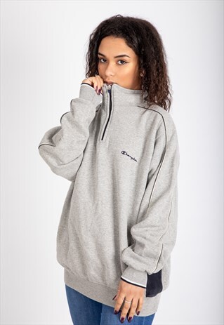 VINTAGE CHAMPION 1/4 ZIP SWEATSHIRT MW25