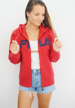 90S FILA VINTAGE HOODIE/SWEATSHIRT