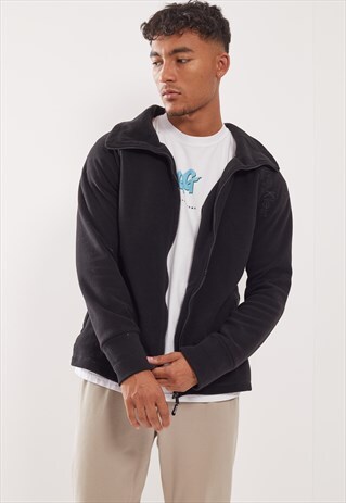 VINTAGE CALVIN KLEIN ZIP-UP FLEECE SWEATSHIRT