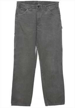 Vintage Dickies Grey Distressed Workwear Jeans - W34