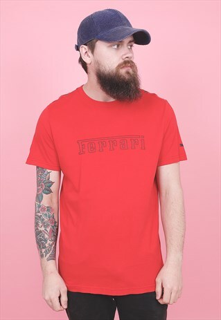 VINTAGE PUMA FERRARI T-SHIRT /R6297