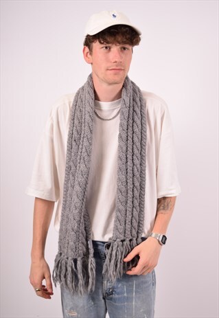 Vintage The North Face Scarf Grey | Messina Hembry Clothing | ASOS ...