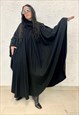 VINTAGE VALENTINO MISS V LATE 80S WOOL CLOTH CAPE