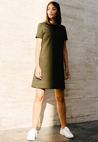 CASUAL STREETWEAR MINI SIMPMLE DRESS