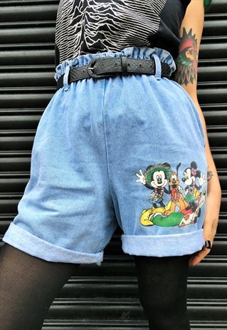 VINTAGE DISNEY DENIM SHORTS
