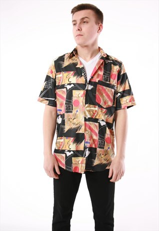 90S VINTAGE METZGER RARE OLDSCHOOL SHIRT 13977