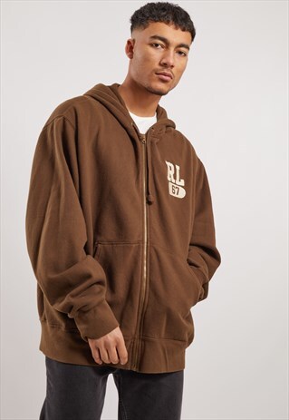 VINTAGE RALPH LAUREN ZIP-UP HOODIE