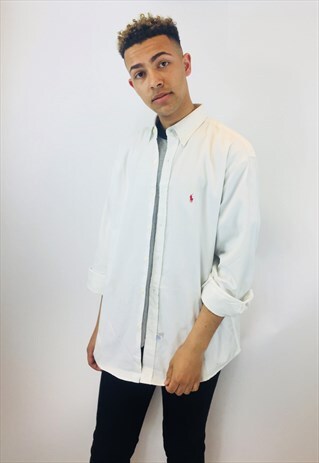 RALPH LAUREN THICK COTTON SHIRT