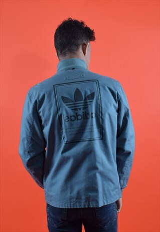 ADIDAS TREFOIL REVERSIBLE CANVAS JACKET