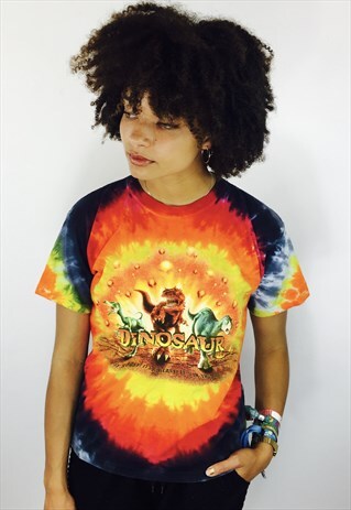 DISNEY DINOSAUR HIPPY FESTIVAL T SHIRT