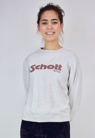 VINTAGE 90'S SCHOTT SWEATSHIRT