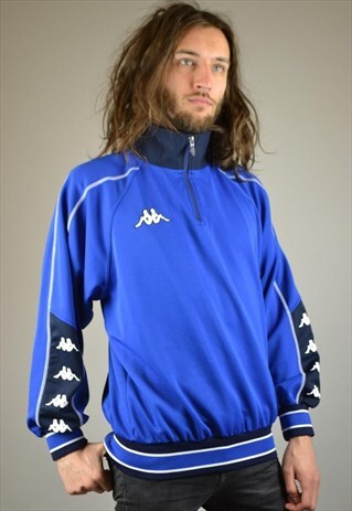 VINTAGE 90'S KAPPA TRACK SWEATSHIRT