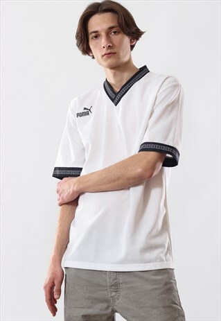 90'S VINTAGE MENS PUMA TRAINING TOP SHIRT JERSEY