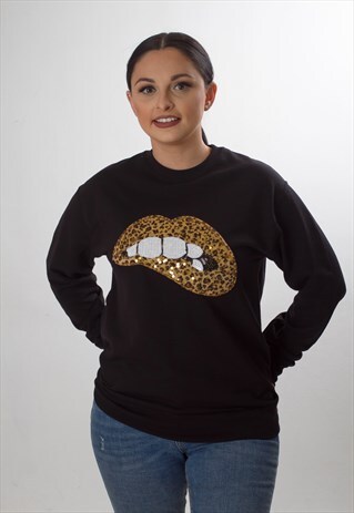 LEOPARD LIPS JUMPER