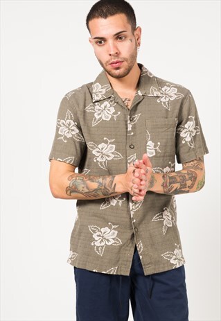 VINTAGE 80S HAWAIIAN SHIRT / S1789