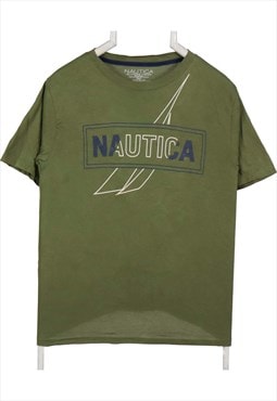 Vintage 90's Nautica T Shirt Spellout Short Sleeve Crewneck