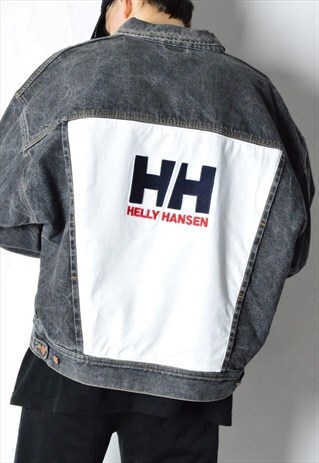 REWORKED KALEIDOO VINTAGE GREY MUSTANG DENIM X HELLY HANSEN