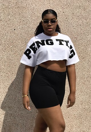 PENG TING CROP TEE