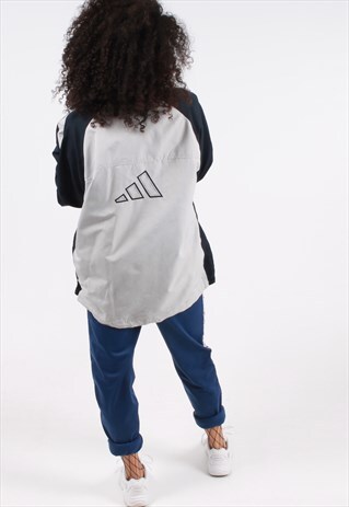 VINTAGE ADIDAS LIGHTWEIGHT WINDBREAKER JACKET