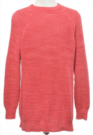 CABLE KNIT JUMPER - L