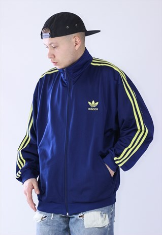 VINTAGE MENS ADIDAS ORIGNALS TRACK TOP JACKET