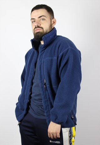MENS VINTAGE PATAGONIA SYNCHILLA FLEECE ZIP JACKET 90S