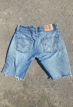 Vintage Levis 506 denim summer shorts W28