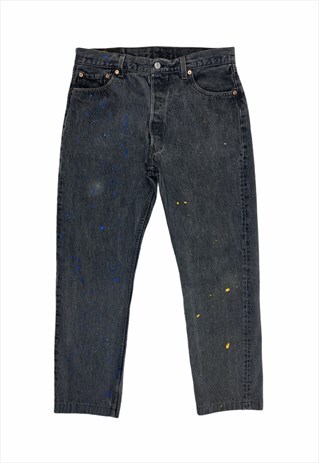levis 501 mens jeans grey