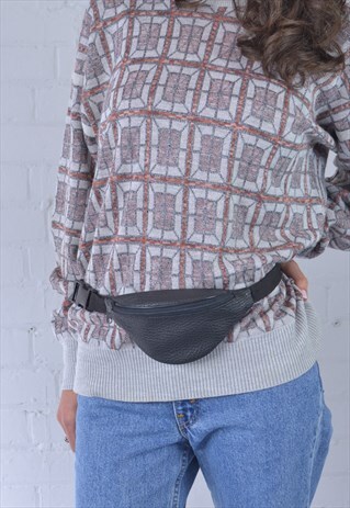VINTAGE MINI 90S LEATHER BUMBAG