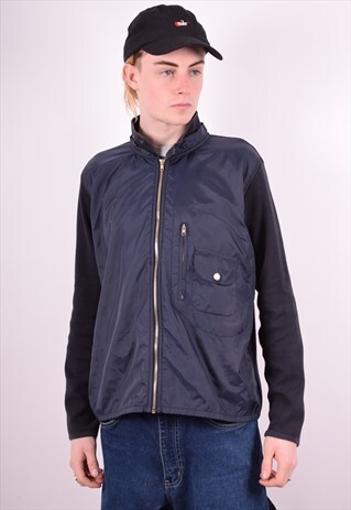 C.P COMPANY MENS VINTAGE JACKET MEDIUM BLUE 90'S