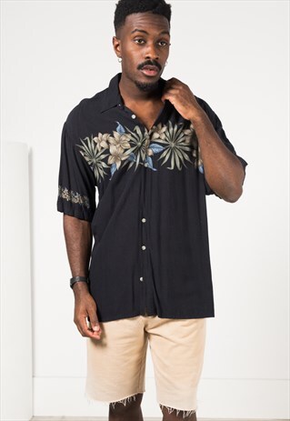 VINTAGE 80S HAWAIIAN SHIRT / S1640