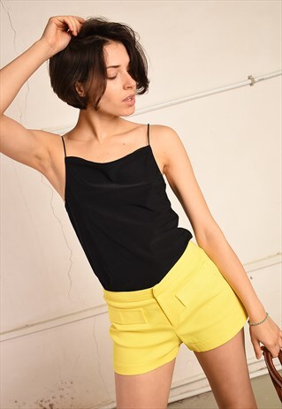 Y2K RETRO STRAPPED MINIMALIST PARIS CHIC FESTIVAL TOP