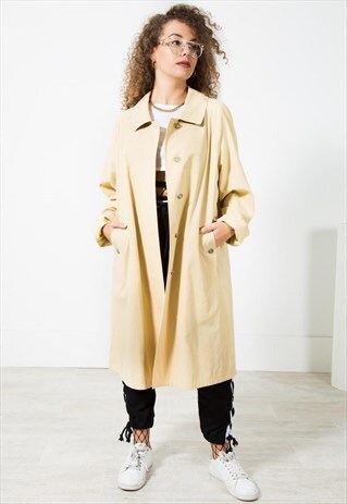 VINTAGE 80S ORIGINAL BURBERRY TRENCH / S2098