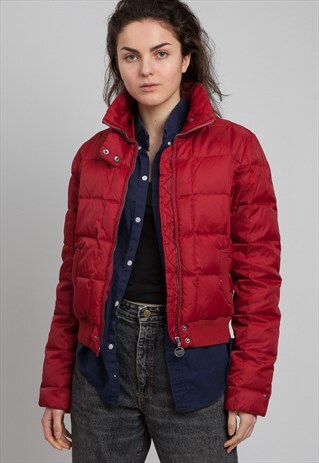 VINTAGE RED TOMMY HILFIGER JACKET