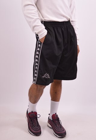 VINTAGE KAPPA SPORT SHORTS BLACK