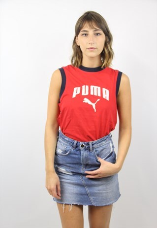 VINTAGE PUMA VEST T-SHIRT