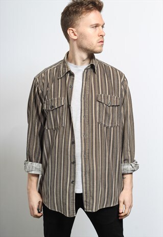 VINTAGE CORDUROY CORD SHIRT