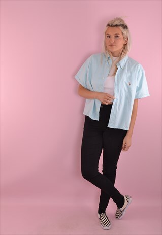 RALPH LAUREN CROPPED SHIRT GRL1638