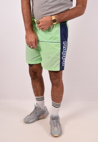 VINTAGE KAPPA SWIMMING SHORTS GREEN