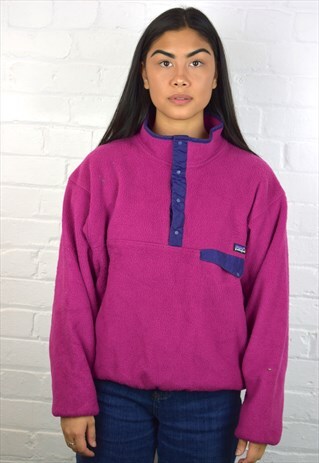 VINTAGE 90'S PATAGONIA PULLOVER FLEECE JACKET