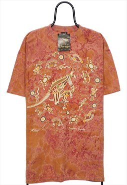 Vintage Churinga Deadstock Graphic Orange TShirt Womens